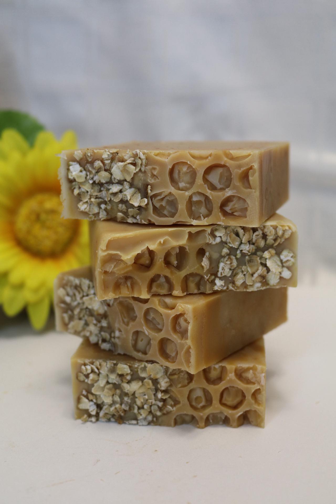 Golden Oat Delight Exfoliating Soap