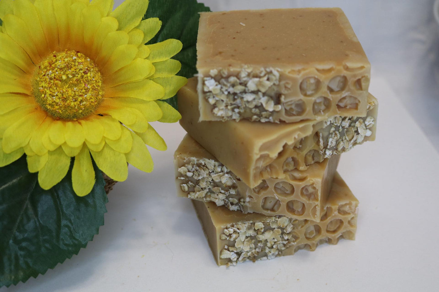 Golden Oat Delight Exfoliating Soap