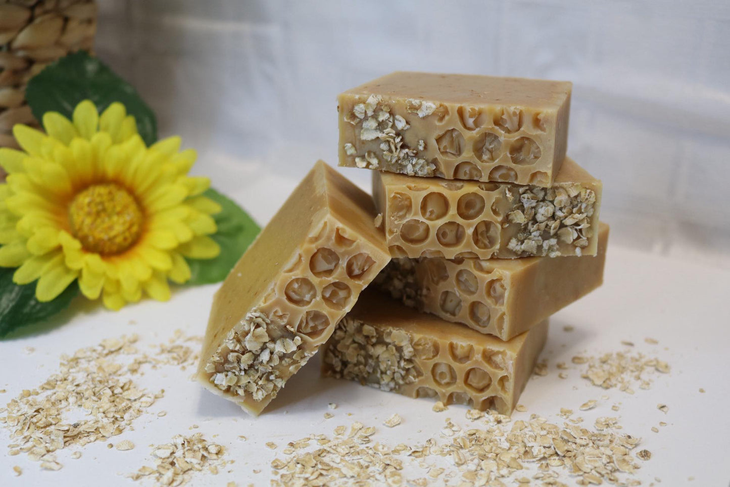 Golden Oat Delight Exfoliating Soap