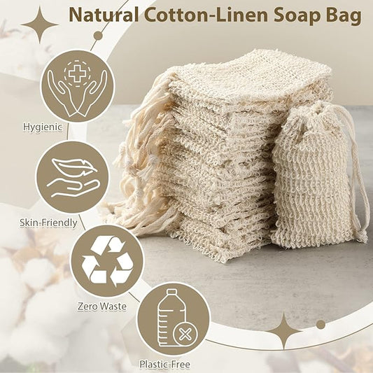 100% Natural Sisal Soap Saver Bag